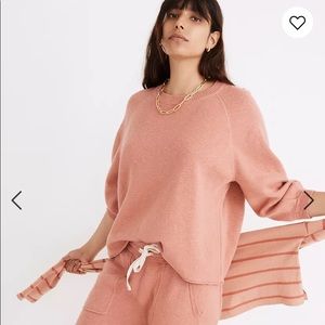 NWT! Madewell Telluride Pullover Sweater in Rose Dust
